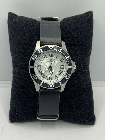 COPY - Invicta Pro Diver 17094 Unisex Black Leather Analog Dial Quartz Watch JD… - Picture 1 of 11